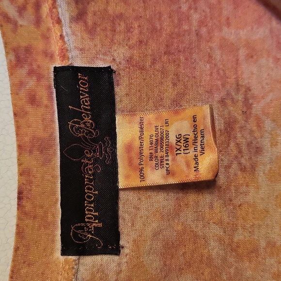 3/$30 Appropriate Behavior Short Sleeve Casual Plus Size TShirt - Picture 4 of 8